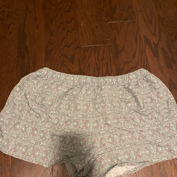 State of Mind Pants - State of Mine XL blue fish shorts